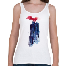 PRINTFASHION Big beast - Női atléta - Fehér