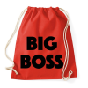 PRINTFASHION BIG BOSS - Sportzsák, Tornazsák - Piros