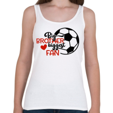 PRINTFASHION Big brother biggest fan - Női atléta - Fehér