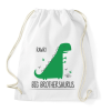 PRINTFASHION Big brothersaurus - Sportzsák, Tornazsák - Fehér