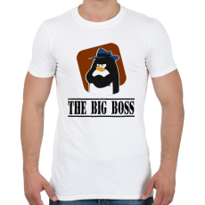 PRINTFASHION bigboss - Férfi póló - Fehér