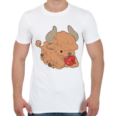 PRINTFASHION Bika - Férfi póló - Fehér