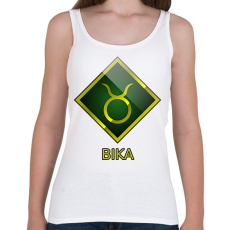 PRINTFASHION Bika - Női atléta - Fehér