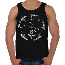 PRINTFASHION Bika tulajdonságok - Férfi atléta - Fekete atléta, trikó