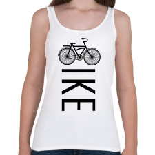 PRINTFASHION Bike - Biciklis - Női atléta - Fehér női trikó