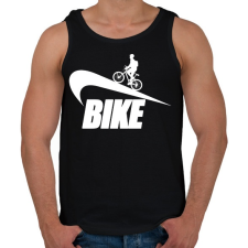PRINTFASHION Biker - Férfi atléta - Fekete atléta, trikó