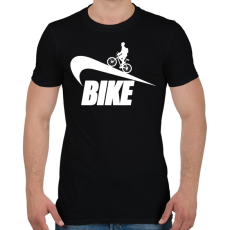 PRINTFASHION Biker - Férfi póló - Fekete
