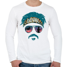 PRINTFASHION Billy a menősrác - Férfi hosszú ujjú póló - Fehér férfi póló