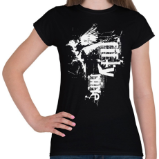 PRINTFASHION birdi59-02-01 - Női póló - Fekete
