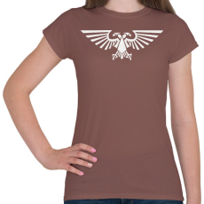 PRINTFASHION Birodalmi Sas - Warhammer 40000 - Női póló - Mogyoróbarna