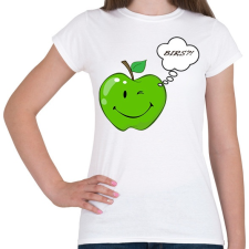 PRINTFASHION Bírs?! - Női póló - Fehér női póló