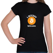 PRINTFASHION bitcoin6 - Női póló - Fekete női póló