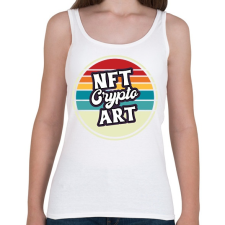 PRINTFASHION BITCOIN 4 EVER 49 - Női atléta - Fehér női trikó