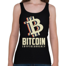 PRINTFASHION BITCOIN 4 EVER 51 - Női atléta - Fekete női trikó