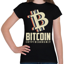 PRINTFASHION BITCOIN 4 EVER 51 - Női póló - Fekete női póló