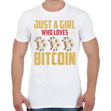 PRINTFASHION BITCOIN 4 EVER 57 - Férfi póló - Fehér férfi póló