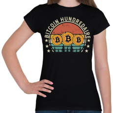 PRINTFASHION BITCOIN 4 EVER 65 - Női póló - Fekete