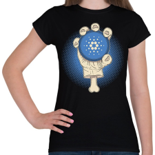PRINTFASHION BITCOIN 4 EVER 66 - Női póló - Fekete női póló