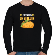 PRINTFASHION BITCOIN 4 EVER 74 - Férfi pulóver - Fekete női pulóver, kardigán