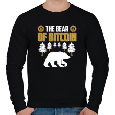 PRINTFASHION BITCOIN 4 EVER 75 - Férfi pulóver - Fekete női pulóver, kardigán