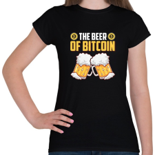 PRINTFASHION BITCOIN 4 EVER 76 - Női póló - Fekete női póló