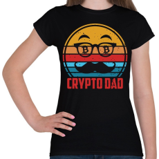 PRINTFASHION BITCOIN 4 EVER 77 - Női póló - Fekete
