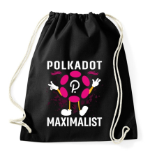 PRINTFASHION BITCOIN 4 EVER 93 - Sportzsák, Tornazsák - Fekete tornazsák