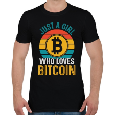 PRINTFASHION BITCOIN 4 EVER 9 - Férfi póló - Fekete férfi póló