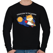 PRINTFASHION BITCOIN 4EVER 15 - Férfi pulóver - Fekete női pulóver, kardigán