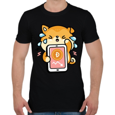 PRINTFASHION BITCOIN 4EVER 18 - Férfi póló - Fekete férfi póló
