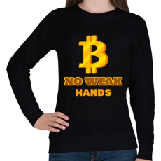 PRINTFASHION BITCOIN 4EVER 28 - Női pulóver - Fekete