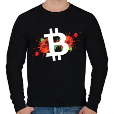 PRINTFASHION BITCOIN 4EVER 30 - Férfi pulóver - Fekete női pulóver, kardigán