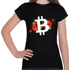 PRINTFASHION BITCOIN 4EVER 30 - Női póló - Fekete női póló