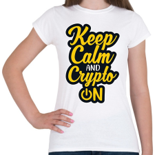 PRINTFASHION BITCOIN 4EVER - Női póló - Fehér női póló