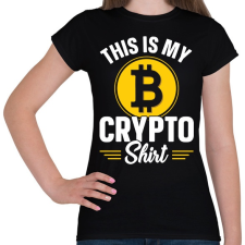 PRINTFASHION BITCOIN 4EVER - Női póló - Fekete női póló
