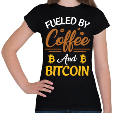 PRINTFASHION BITCOIN 4EVER - Női póló - Fekete