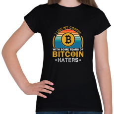 PRINTFASHION bitcoin 94 - Női póló - Fekete