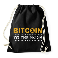 PRINTFASHION bitcoin 96 - Sportzsák, Tornazsák - Fekete atléta, trikó