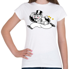 PRINTFASHION Bitcoin - Női póló - Fehér női póló