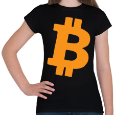 PRINTFASHION bitcoin - Női póló - Fekete női póló