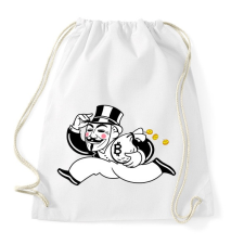 PRINTFASHION Bitcoin - Sportzsák, Tornazsák - Fehér tornazsák