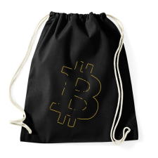 PRINTFASHION Bitcoin  - Sportzsák, Tornazsák - Fekete tornazsák