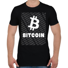 PRINTFASHION Bitcoin Trader - Férfi póló - Fekete férfi póló