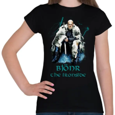 PRINTFASHION BJÖRN THE IRONSIDE - Női póló - Fekete női póló