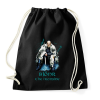 PRINTFASHION BJÖRN THE IRONSIDE - Sportzsák, Tornazsák - Fekete