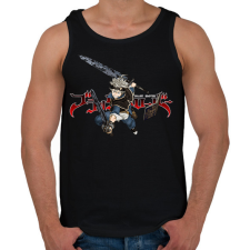 PRINTFASHION Black Clover Asta - Férfi atléta - Fekete atléta, trikó