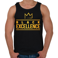 PRINTFASHION Black excellence - Férfi atléta - Fekete