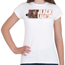 PRINTFASHION Black Lagoon - Női póló - Fehér