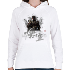 PRINTFASHION Black Myth Wukong - Női kapucnis pulóver - Fehér