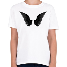 PRINTFASHION Black Wings - Gyerek póló - Fehér gyerek póló